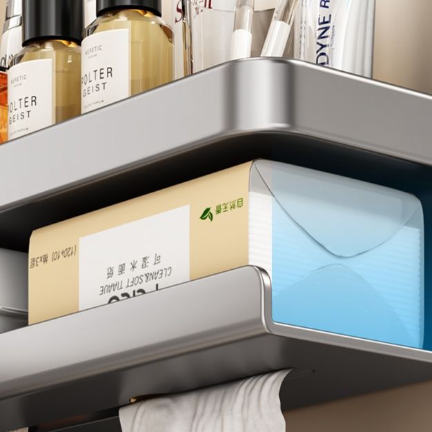 トイレ収納 多機能壁掛けハンドペーパーケース