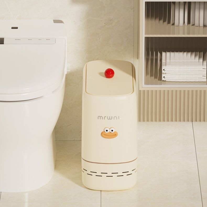 トイレ収納 大容量ワンタッチサニタリーボックス
