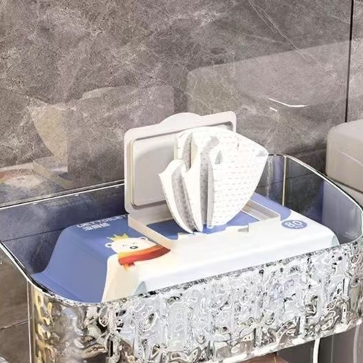 トイレ収納 壁掛け式二段ハンドペーパーケース