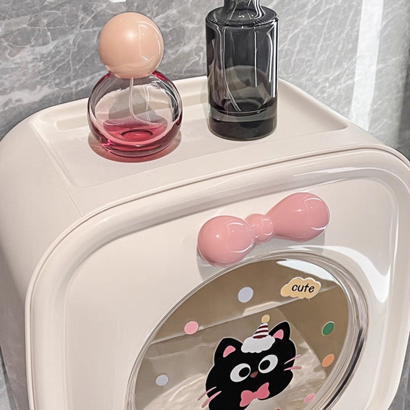 トイレ収納 猫ちゃん防水トイレットペーパーケース