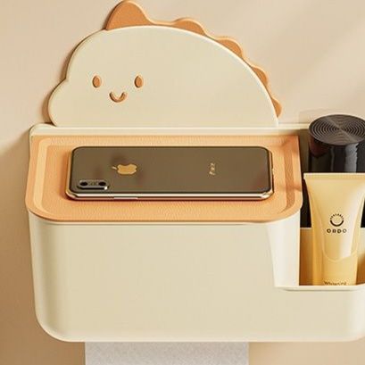トイレ収納 多機能壁掛けペーパーボックス