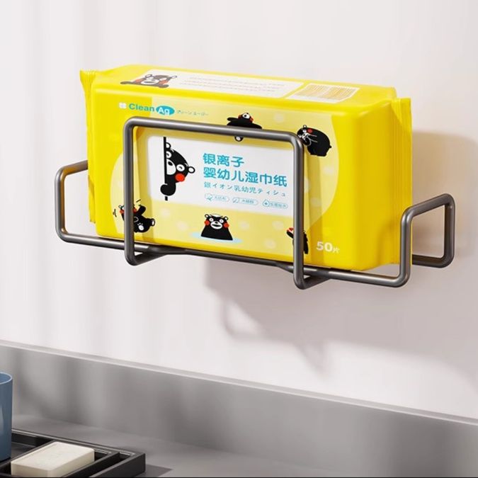 トイレ収納 壁掛け式ハンドペーパーホルダー