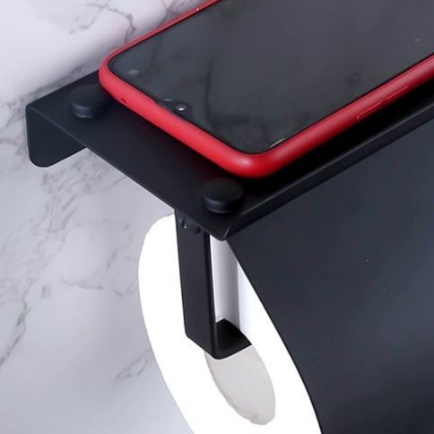 トイレ収納 多機能スマート棚付きペーパーホルダー