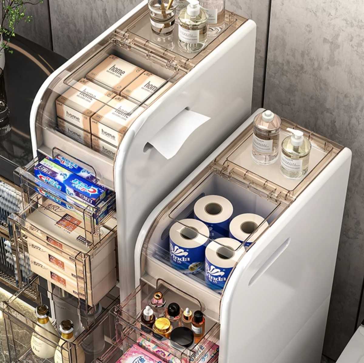 予備のトイレットペーパーをスッキリ収納！おしゃれで使いやすいアイデア4選