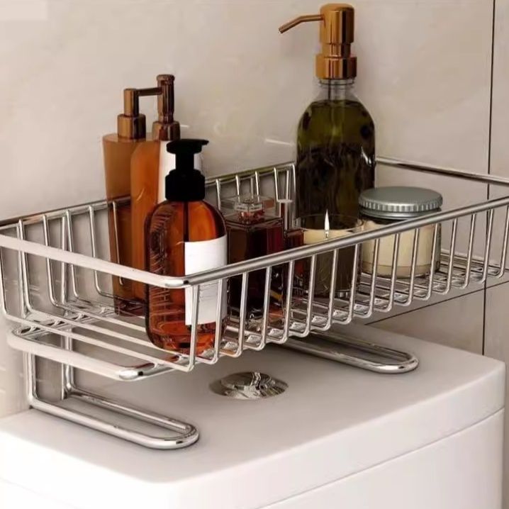 トイレ収納 便利なタンク上収納ラック