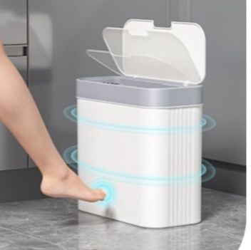 トイレ収納 縦型開閉式衛生用品収納ボックス