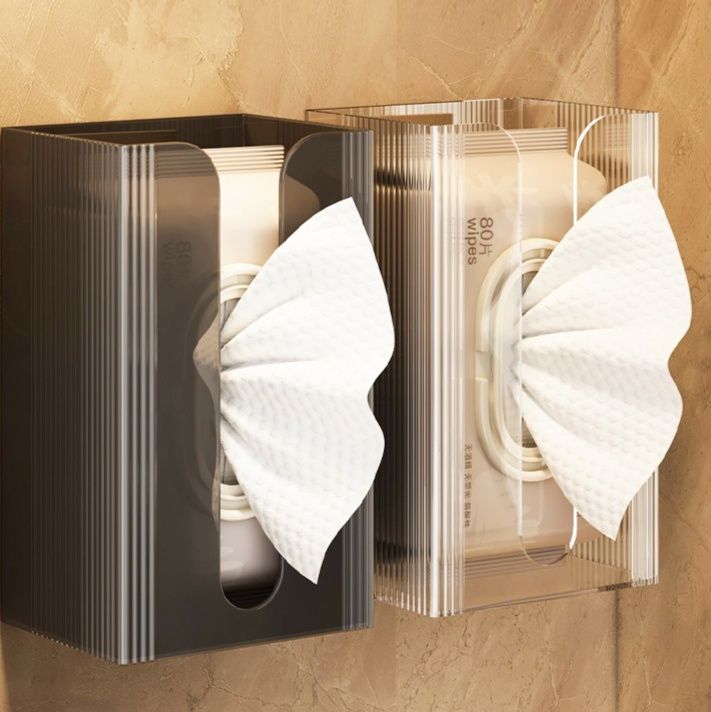 トイレ収納 壁掛け式大開口ハンドペーパーケース