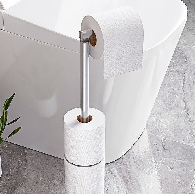 トイレ収納 縦型トイレットペーパー収納スタンド