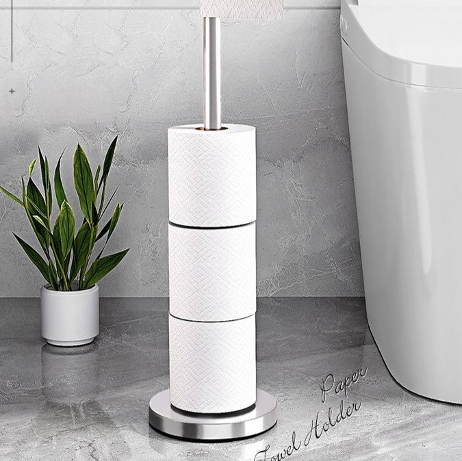 トイレ収納 縦型トイレットペーパー収納スタンド