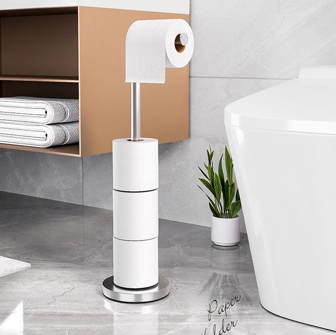 トイレ収納 縦型トイレットペーパー収納スタンド