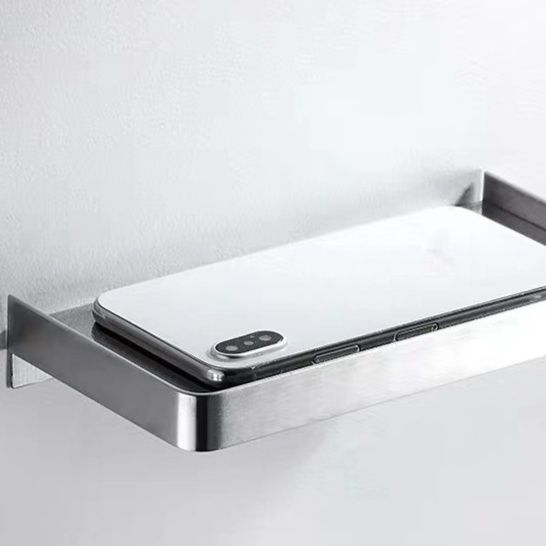 トイレ収納 壁掛け式ステンレス製小物置き棚