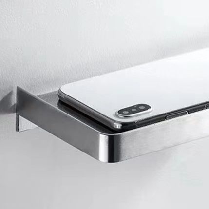 トイレ収納 壁掛け式ステンレス製小物置き棚