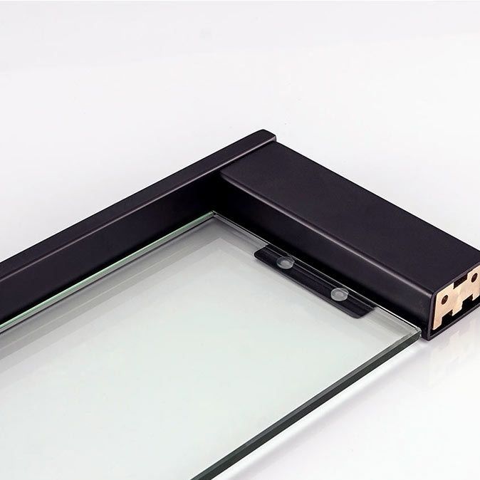 トイレ収納 壁掛け式強化ガラス一段トイレ収納棚