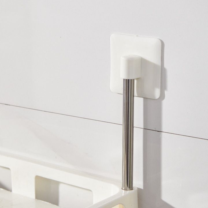 トイレ収納 壁掛け二段式トイレ収納棚