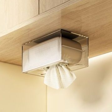 トイレ収納 壁掛け式大開口ハンドペーパーケース