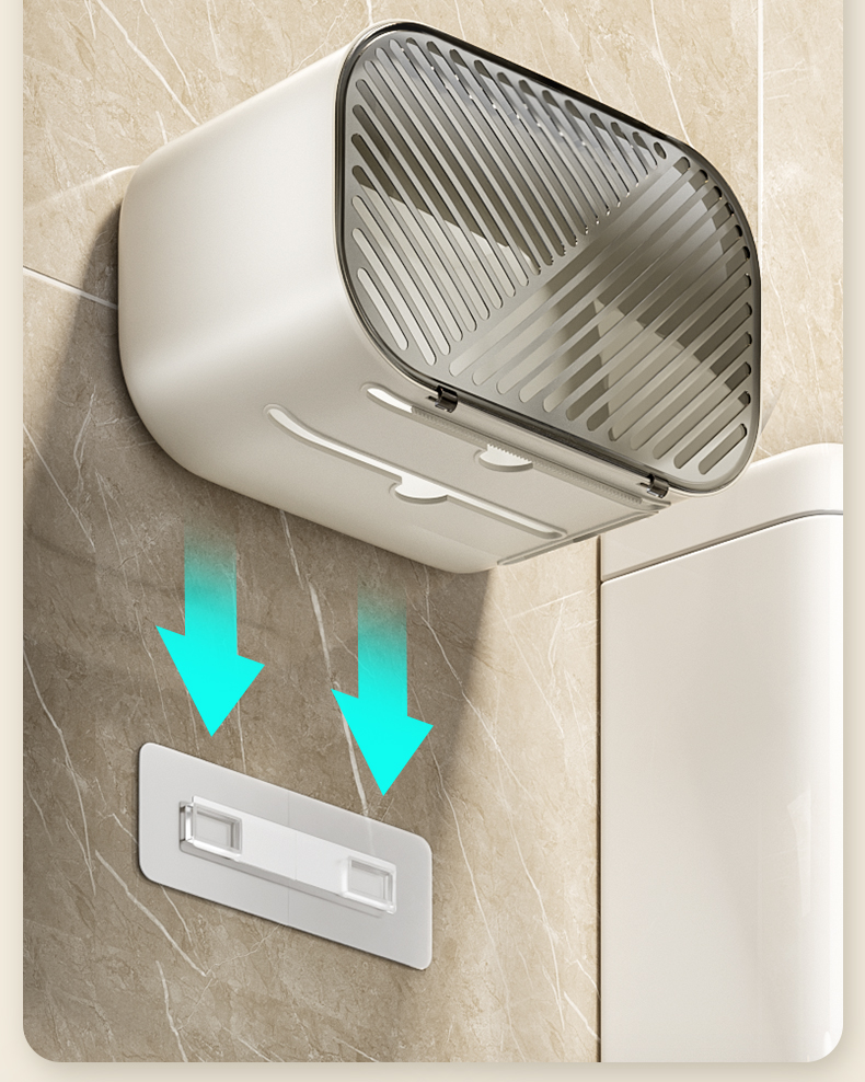 トイレ収納 多機能壁掛けトイレットペーパーホルダー