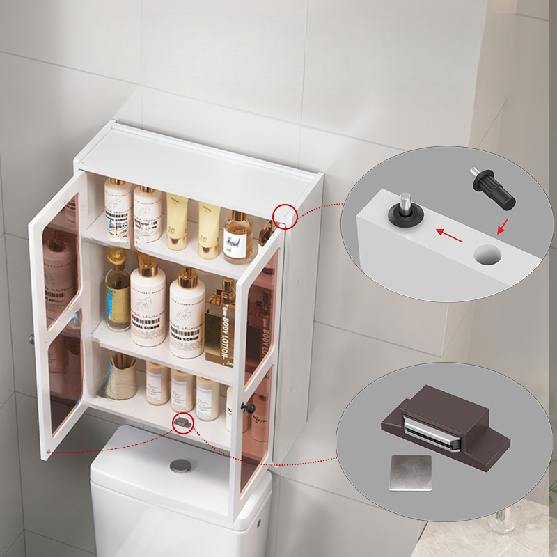 トイレ収納 トイレ上部収納庫 防湿スマートキャビネット