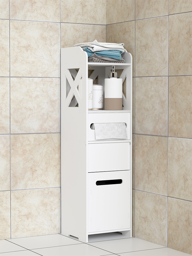 トイレ収納 スリム多機能トイレ収納ラック