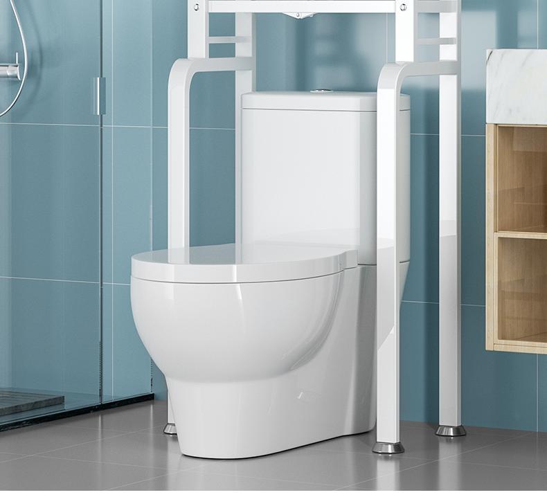 トイレ収納 トイレ上収納ラック 高さ調節可能