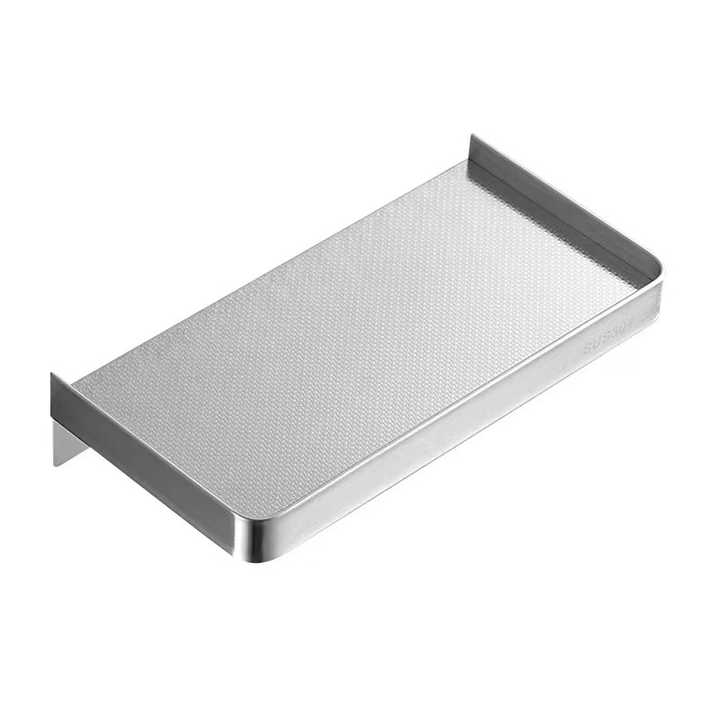 トイレ収納 壁掛け式ステンレス製小物置き棚