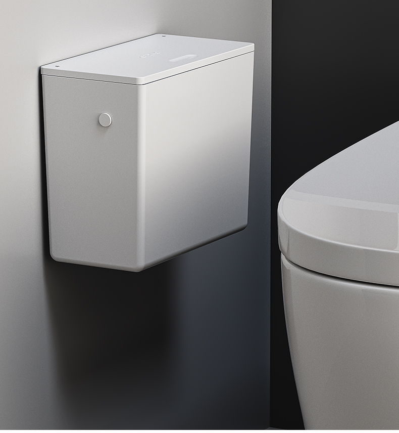 トイレ収納 壁掛け式スリムサニタリーボックス