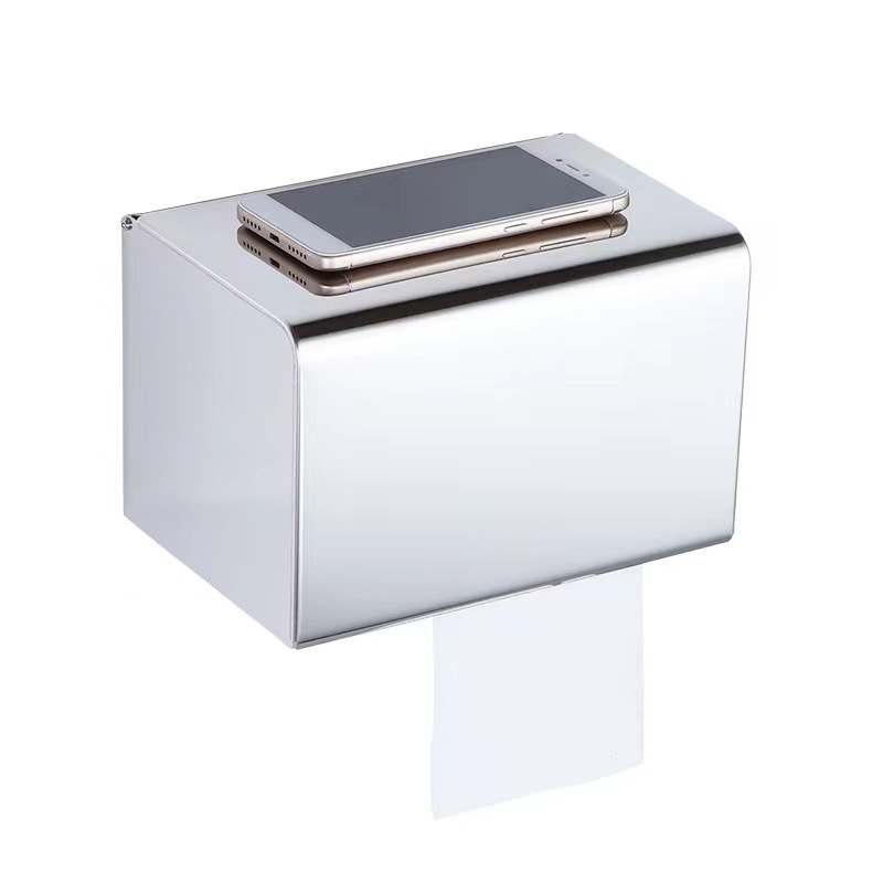 トイレ収納 壁掛け式多機能ステンレスハンドペーパーケース