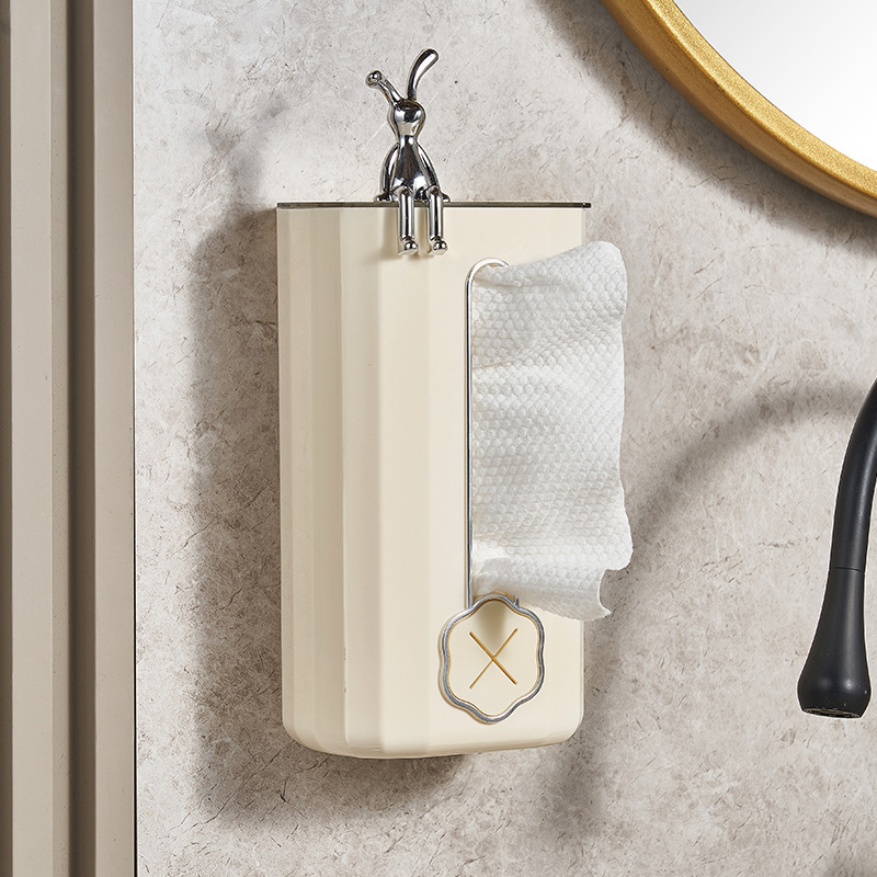 トイレ収納 壁掛け式多機能ハンドペーパーケース