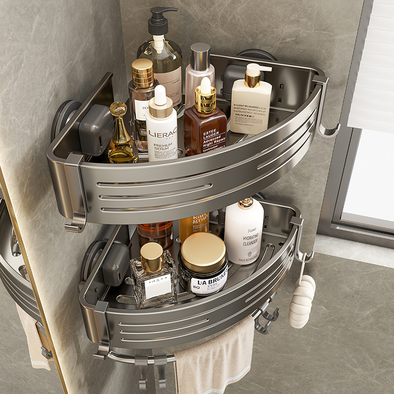 コーナー設置型 トイレ収納ラック