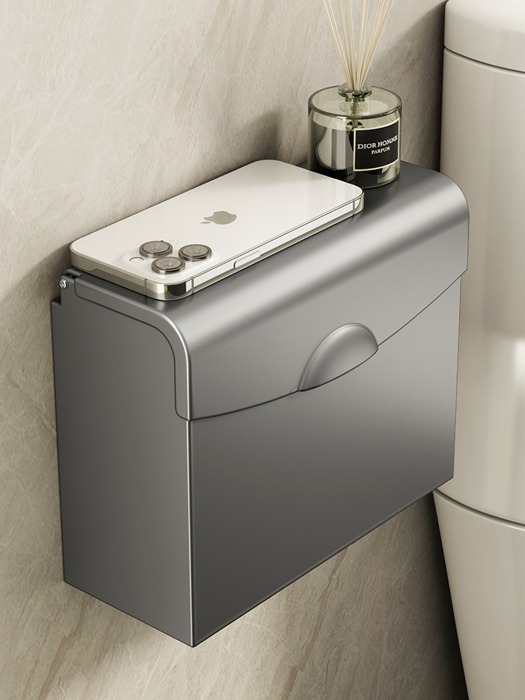 トイレ収納 壁掛け多機能ハンドペーパーケース