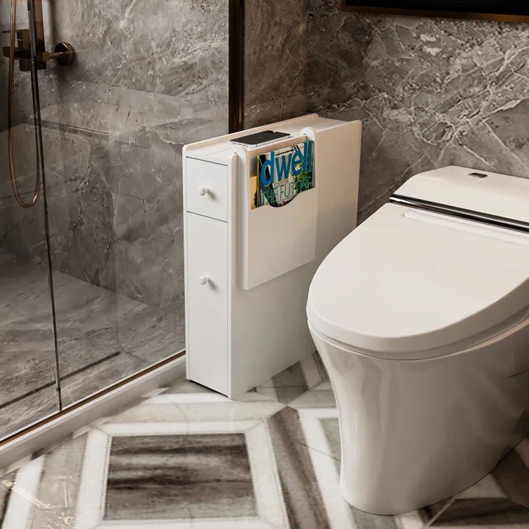 隙間すっきりトイレ収納ラック