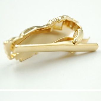 ネクタイピン 龍頭装飾立体彫刻ネクタイピン