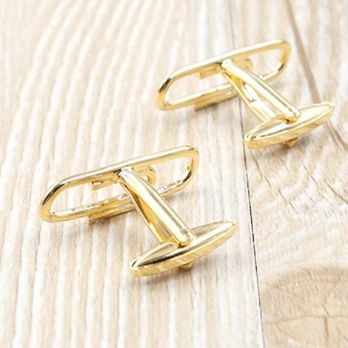 ネクタイピン クリップモチーフ ネクタイピン＆カフスセット