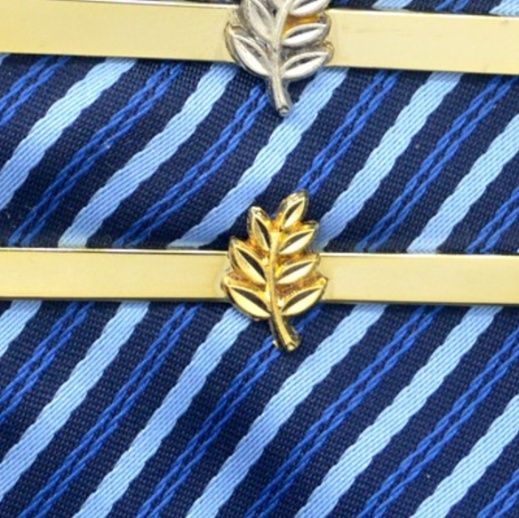 ネクタイピン 麦の穂装飾金製ネクタイピン