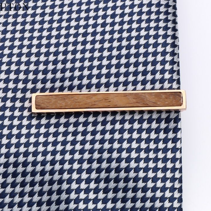 ネクタイピン 天然木材使用上品仕上げネクタイピン