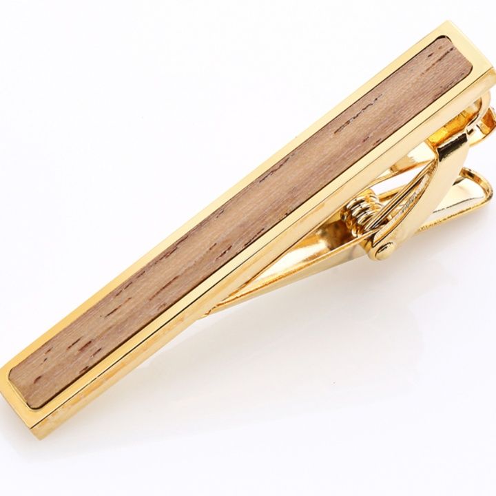 ネクタイピン 天然木材使用上品仕上げネクタイピン