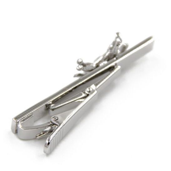 ネクタイピン 立体馬頭装飾ネクタイピン