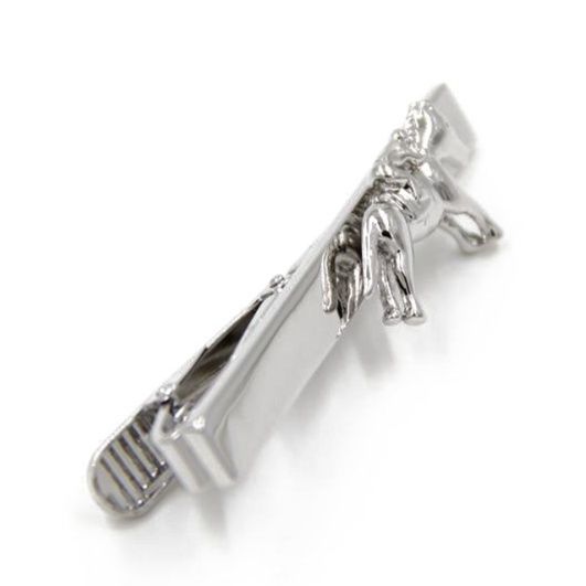 ネクタイピン 立体馬頭装飾ネクタイピン