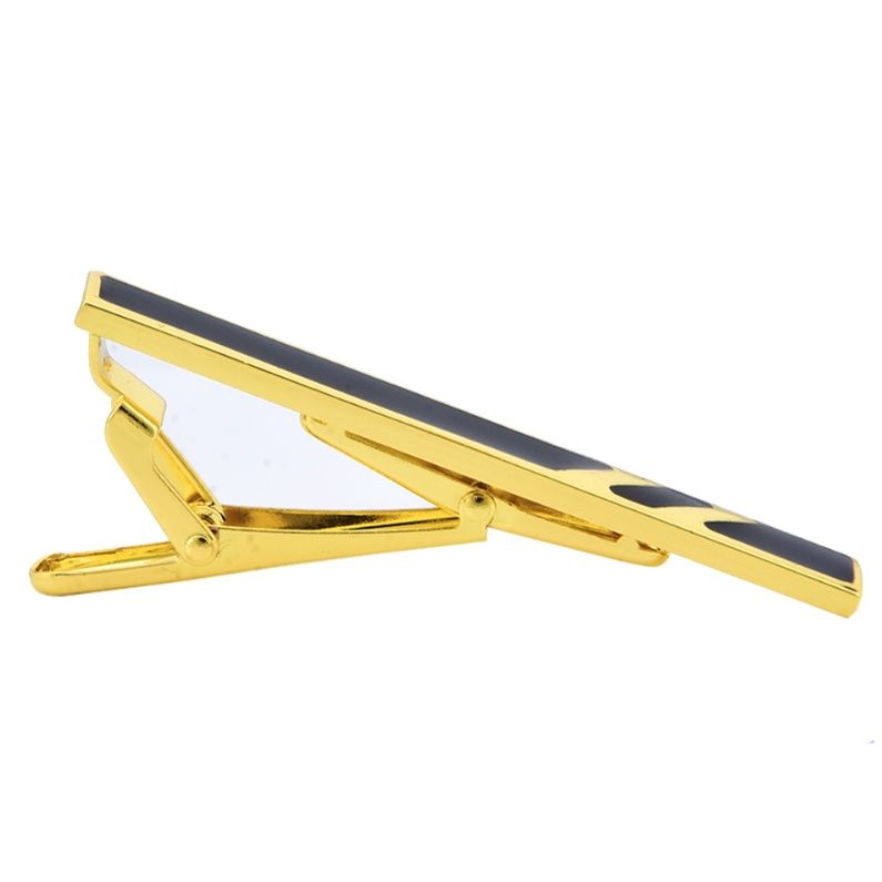 ネクタイピン 洗練されたモダンデザイン金属製ネクタイピン