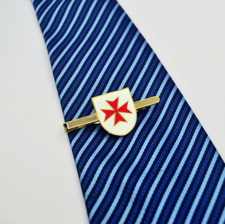 ネクタイピン 騎士団盾章八芒星ネクタイピン
