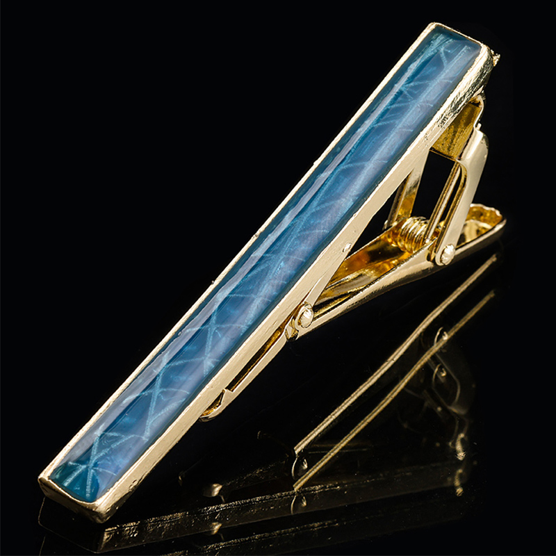 ネクタイピン クリスタル装飾ネクタイピン