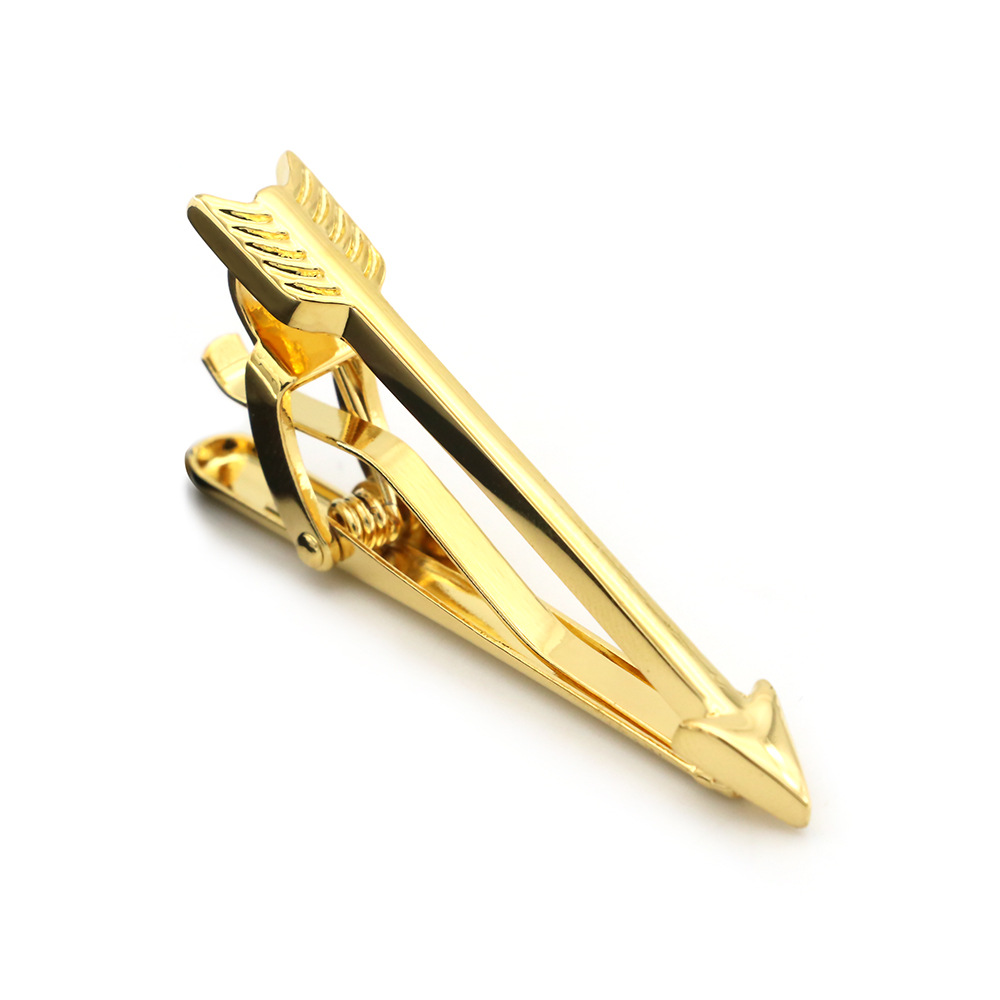 ネクタイピン 矢印モチーフ装飾ネクタイピン