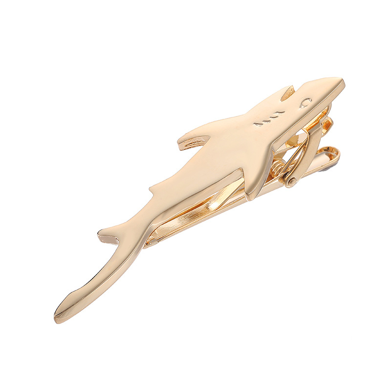 ネクタイピン 鮫モチーフ立体デザインネクタイピン