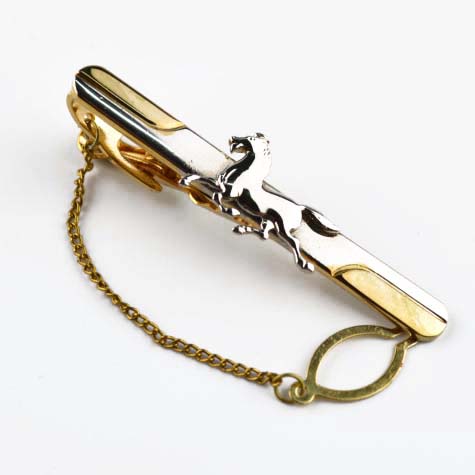 ネクタイピン 疾走する駿馬立体造形ネクタイピン