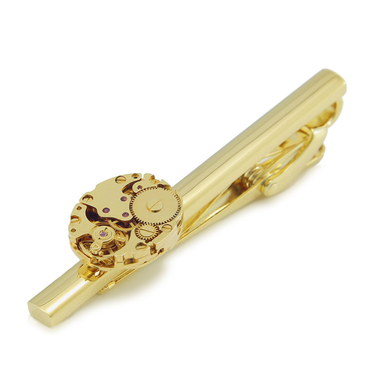 ネクタイピン 機械式 ムーブメント ネクタイピン