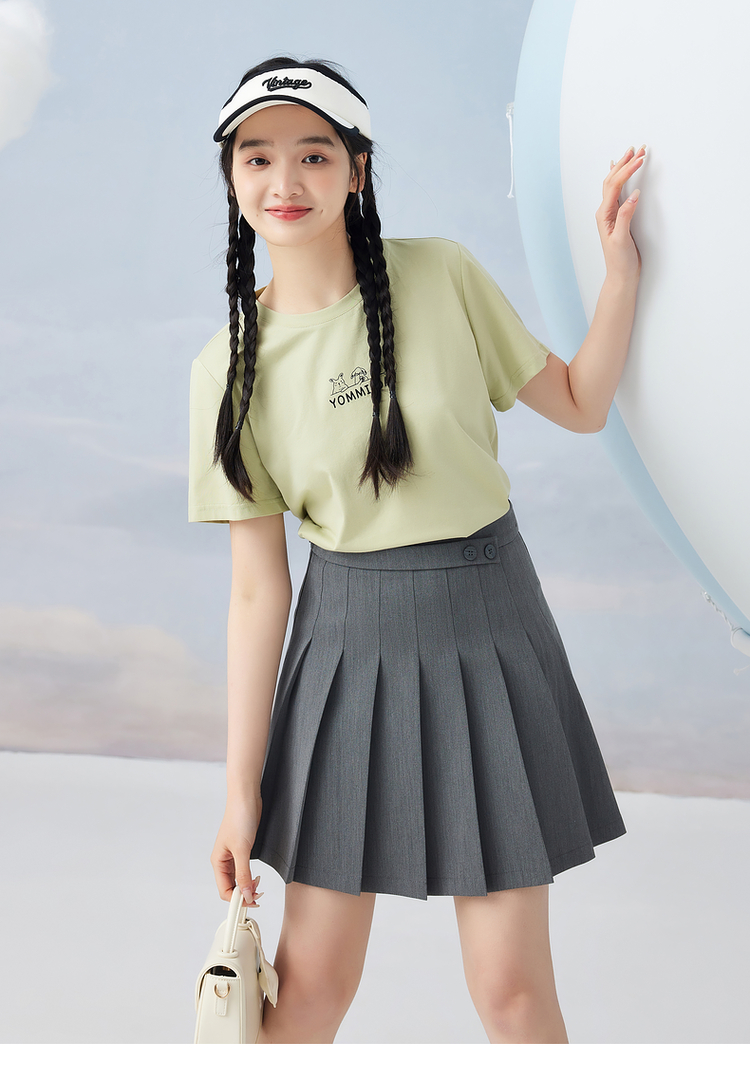 ティアードスカート  ティアードスカート  清楚プリーツミニスカート