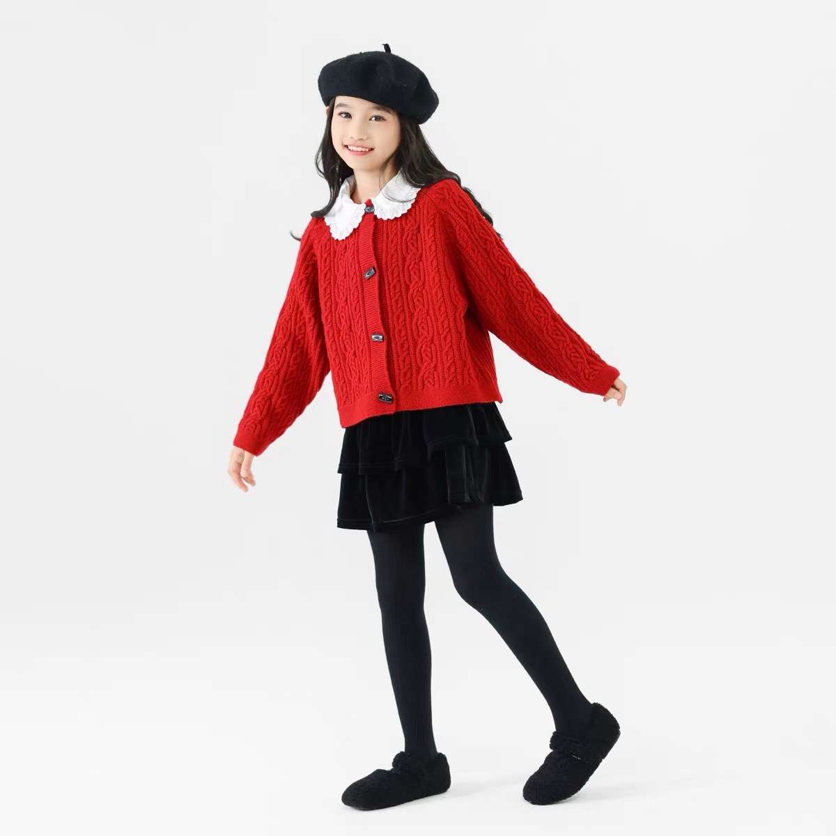 スカート ティアード ティアードアシンメトリーギャザースカート