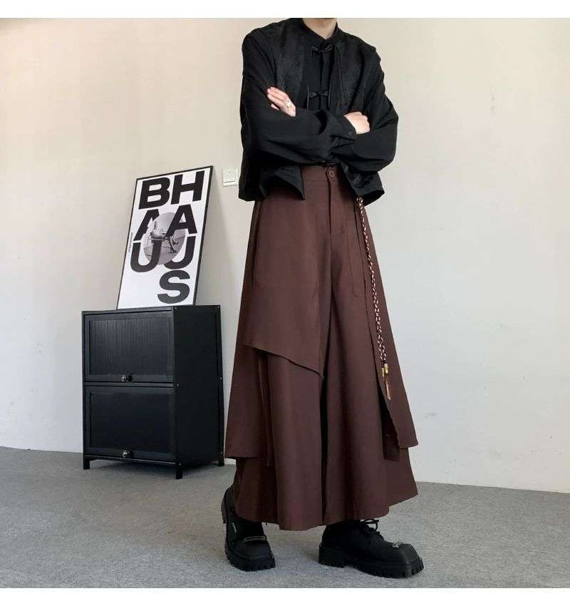 スカート ティアード アシンメトリーティアード重ねスカート