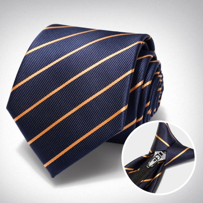 ネクタイ 紳士格調 斜線模様