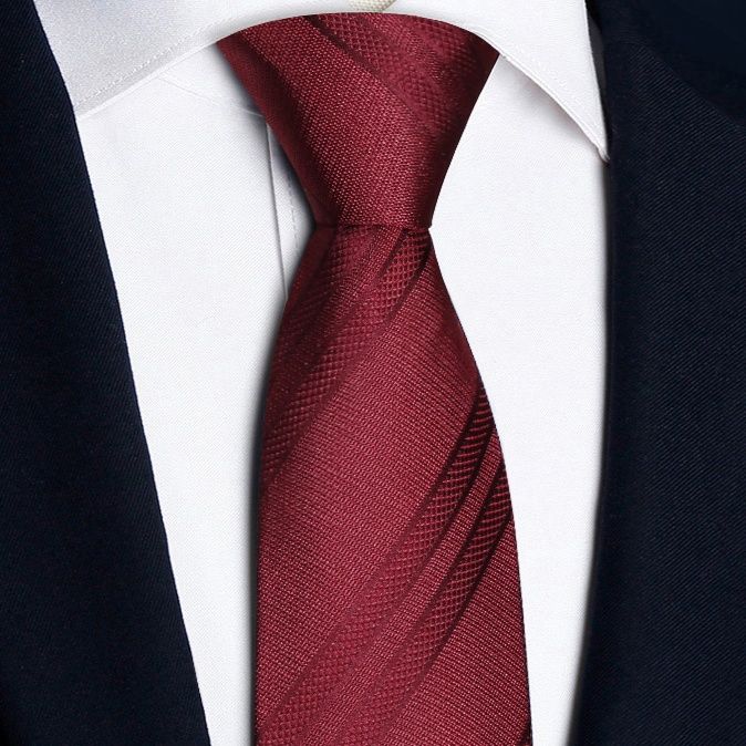 小粒水玉柄フォーマルネクタイ