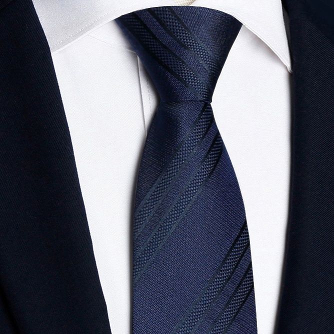 小粒水玉柄フォーマルネクタイ